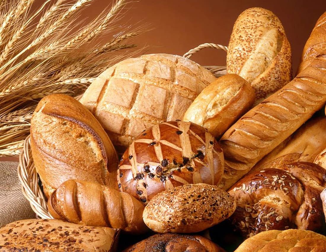 Artisan bread fresh from the oven